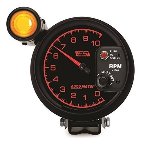 Tacómetro Auto Meter 5999 Es 5  10000 Rpm Shift-