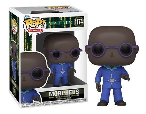 Funko Pop! Movies Matrix Morpheus # 1174 Orig. Replay