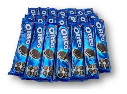 Imagen 2 de 2 de Galletas Oreo 21 Paquetes Con 10 Galletas C/u (2.394kg)