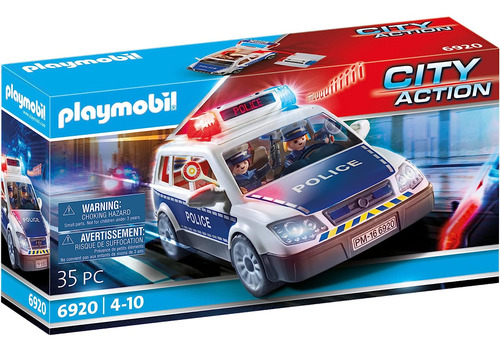 Vehículo De Emergencia De La Policía De Playmobil