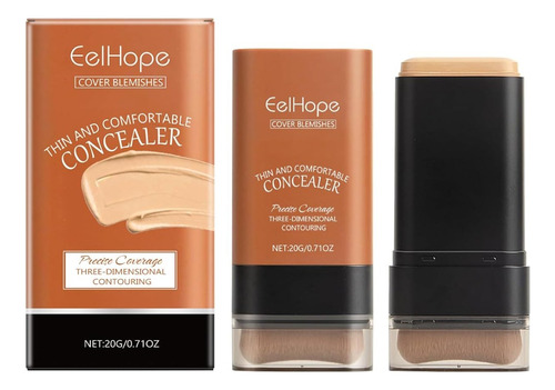 Base De Maquillaje Correctora Instantánea Con Brocha Integra