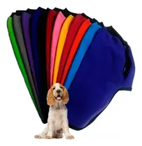 Comprar Ropa Abrigo Polar Poncho Capa Buzo Liso Mascotas Talle 7