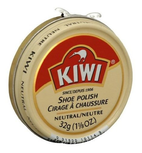 Pasta Para Zapatos Kiwi, Neutra 1.125 Oz (pack De 12)