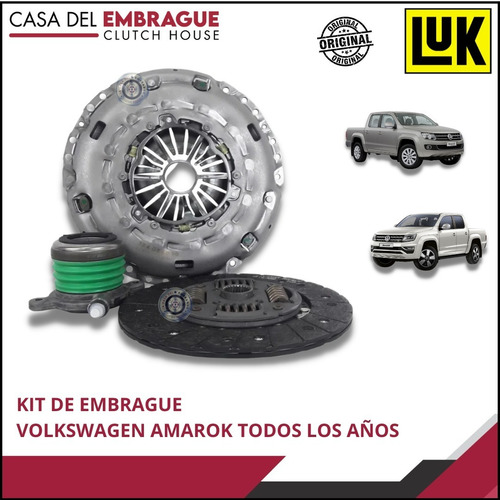 Imagen 2 de 5 de Kit De Embrague Volkswagen Amarok 2.0 (todos Los Años)