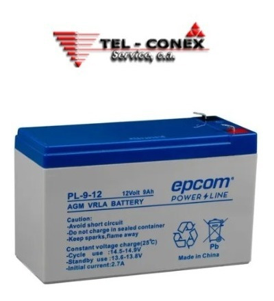 Imagen 2 de 5 de Bateria 12v-9ah Para Ups Epcom
