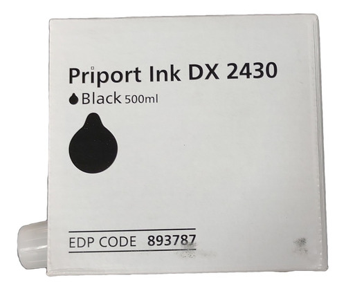 Tinta Ricoh Alternativa Negro Para Duplicadora Dx 2430