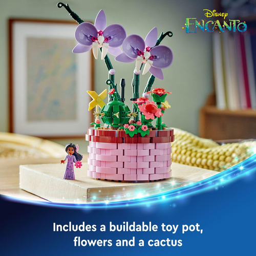 Vaso De Brinquedo Lego Disney Encanto Isabelas Com Flor De O