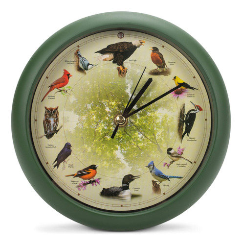 Mark Feldstein - Reloj De Pared, Diseño De Pájaro Cantante,