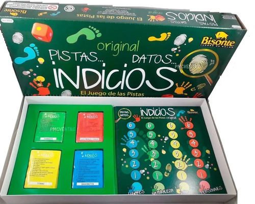 Imagen 2 de 3 de Juego De Mesa Indicios Bisonte
