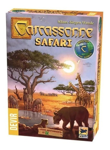 Carcassonne Safari Devir Jogo Tabuleiro