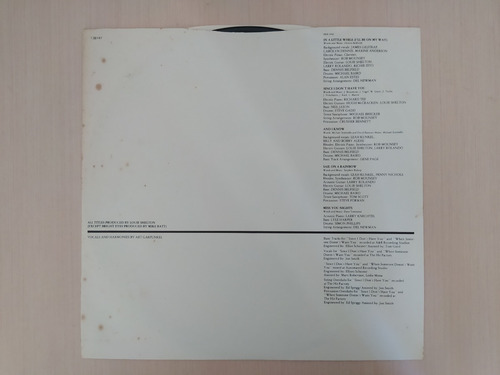 Lp Vinil Art Garfunkel Fate For Breakfast Com Encarte (Usado)