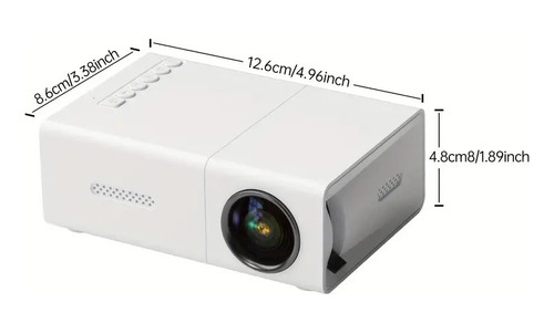 Mini Proyector Portátil 1080p Hd Pantalla Proyector Casero