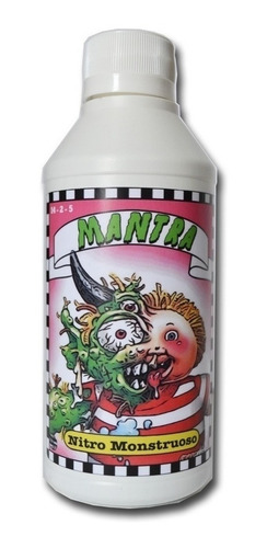 Imagen 1 de 2 de Mantra Nitro Monstruoso Vegetativo Fertilizantes 250ml