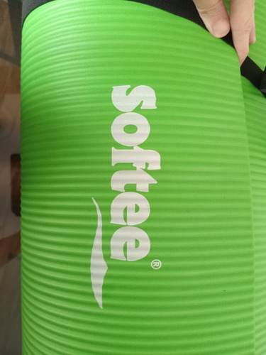 Colchoneta Mat Yoga Goma Eva 200 X 60cm X 1.5cm Verde (Usado)