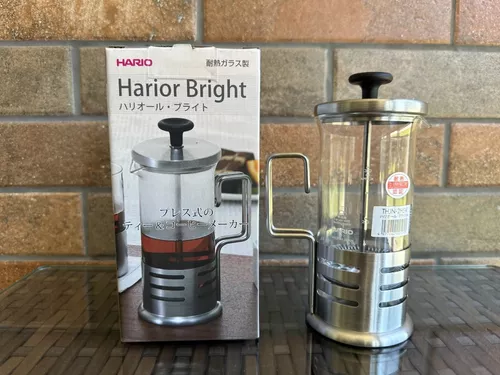 Hario Tea & Coffee Press Harior Bright J 2 Cup (300ml)