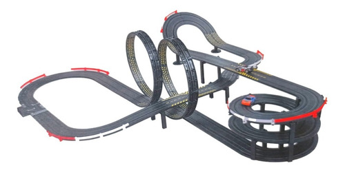Imagen 1 de 5 de Pista Electrica F1 Con Transformador Largo 9 Metros Bestoys