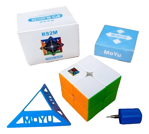 Cubo Rubik Magnético 2x2 Moyu Rs2 M Speedcube Rs2m