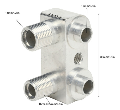 Adaptador De Conexión Para Compresor De Corriente Alterna, D