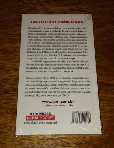 Um Conto De Natal Charles Dickens Livro Novo Texto Integral | Parcelamento sem juros Um Conto De Natal Charles Dickens Livro Novo Texto Integral | Parcelamento sem juros