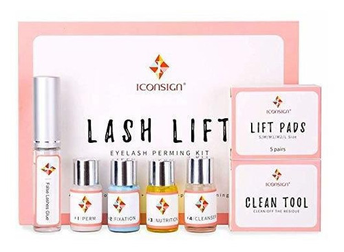 Lash Lifting Iconsign Kit De Elevación De Pestañas Permanent