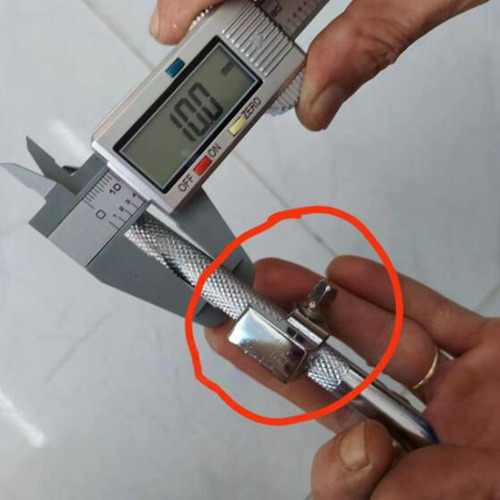 Bola De Varilla En L Para Reproductor De Batería, 40 Mm