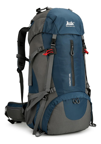 Mochila De Senderismo Impermeable De 60l Y 120l De Lona Con