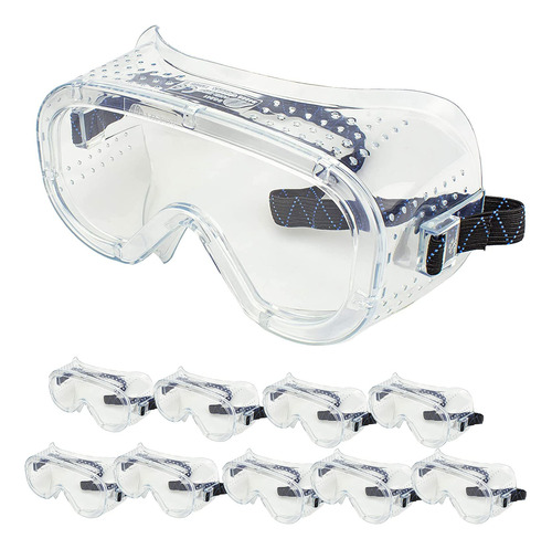 Neiko A - Paquete De 10 Gafas Protectoras Transparentes De .