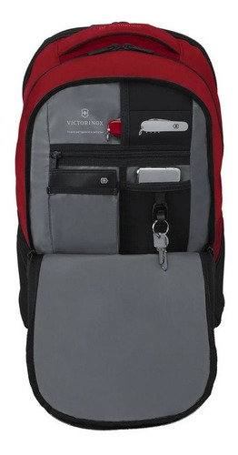 Imagen 2 de 7 de Mochila Vx Sport Evo Deluxe Rojo Victorinox
