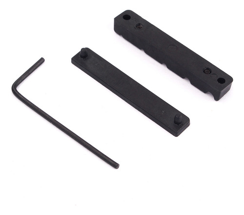 Sela Pom Bass Bone Bridge De 5 Cordas E Porca Com Fenda