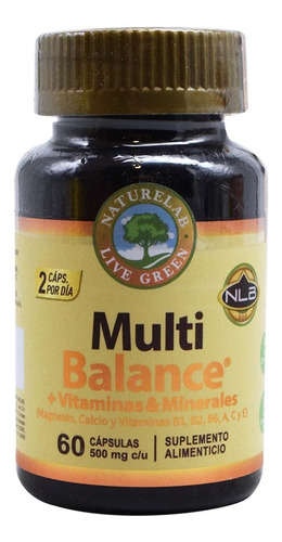 Multibalance Vitaminas & Minerales 60 Cápsulas - Naturelab