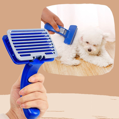 Cepillo Para Mascota Removedor Pelo Muerto Limpieza G F Colo