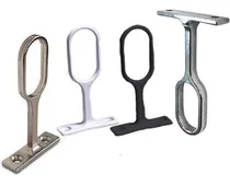 Comprar Oferta Soporte Central Caño Oval Varios Acabados X10u Dtr