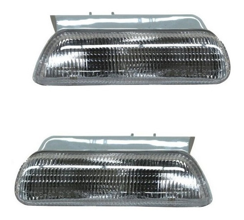 Par Cuarto Frontal Neon 1994-95-1996-1997-1998-1999 Bco Ald