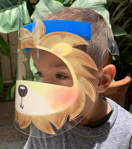 Careta Protector Facial Infantil Leon Dinosaurio Gato Perro | Meses sin intereses Careta Protector Facial Infantil Leon Dinosaurio Gato Perro | Meses sin intereses