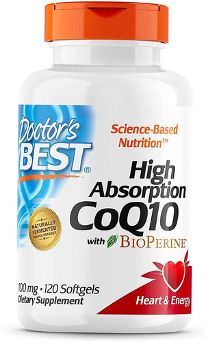 Coq10 / Coenzima Coq10 (100mg /120 Capsulas)