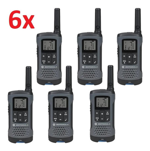 Imagen 1 de 6 de 6x Handy Motorola Walkie Talkie T200tp Ivox/vox 32km