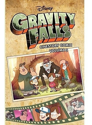 Livro Gravity Falls Cinestory Comic - Volume 3