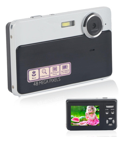 Camara Digital Mini Video Pantalla Ips 2.4  Zoom Hd 40 Mp