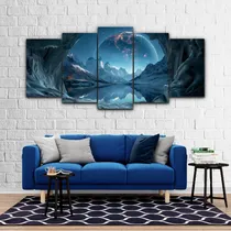 Comprar Cuadro Paisaje Ficcion Decorativo Moderno 150x70