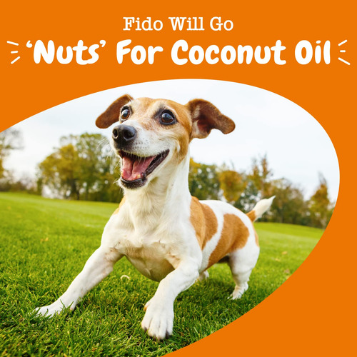 Aceite De Coco Para Perros Orgánico Virgen 16oz Digestión
