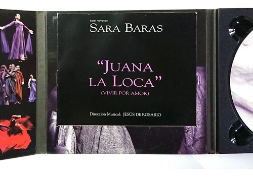 Ballet Flamenco Sara Baras Cd Juana La Loca Jesus Rosario