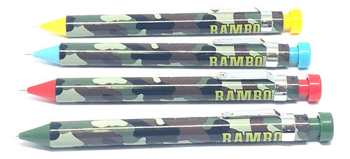 Portaminas 0.5mm Mon Ami Rambo X4 Unidades 