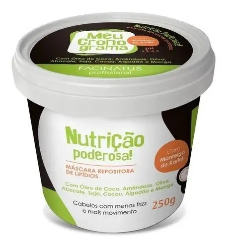 Mascara Capilar Nutriçao-meu Cronograma 250g