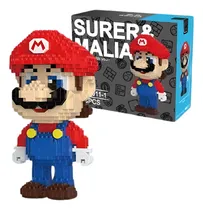 Comprar Super Mario Bros Set De Bloques Armables Figura 3d Regalo