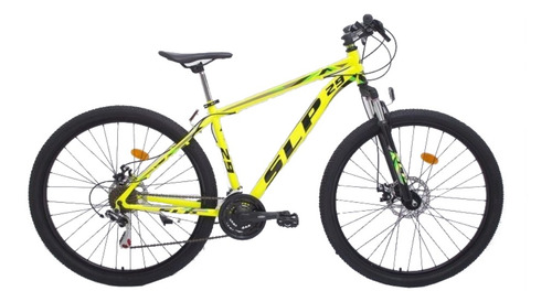 Mountain bike SLP 5 Pro R29 18" 21v frenos de disco mecánico cambios SLP color amarillo