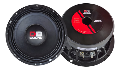 Db Sound Par De Medios Bajos 6.5 400rms Db650bass Nuevos