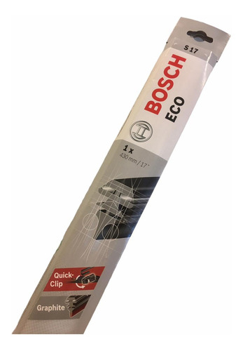 Imagen 1 de 4 de Escobilla Limpiaparabrisas Bosch Eco S17 Hilux Delantera Vzh