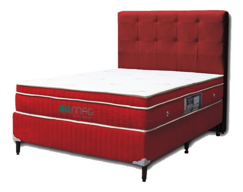 Colchão Cama Box Magnético Com Espuma D33 Solteiro Cabeceira