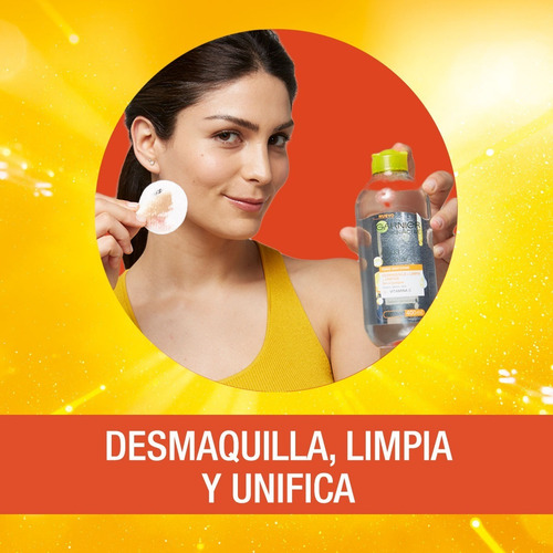 Garnier Skin Active Agua Micelar Con Vitamina C 400 Ml