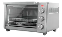 Comprar Horno Tostador De Mesa Freidora De Aire Black And Decker Color Plateado